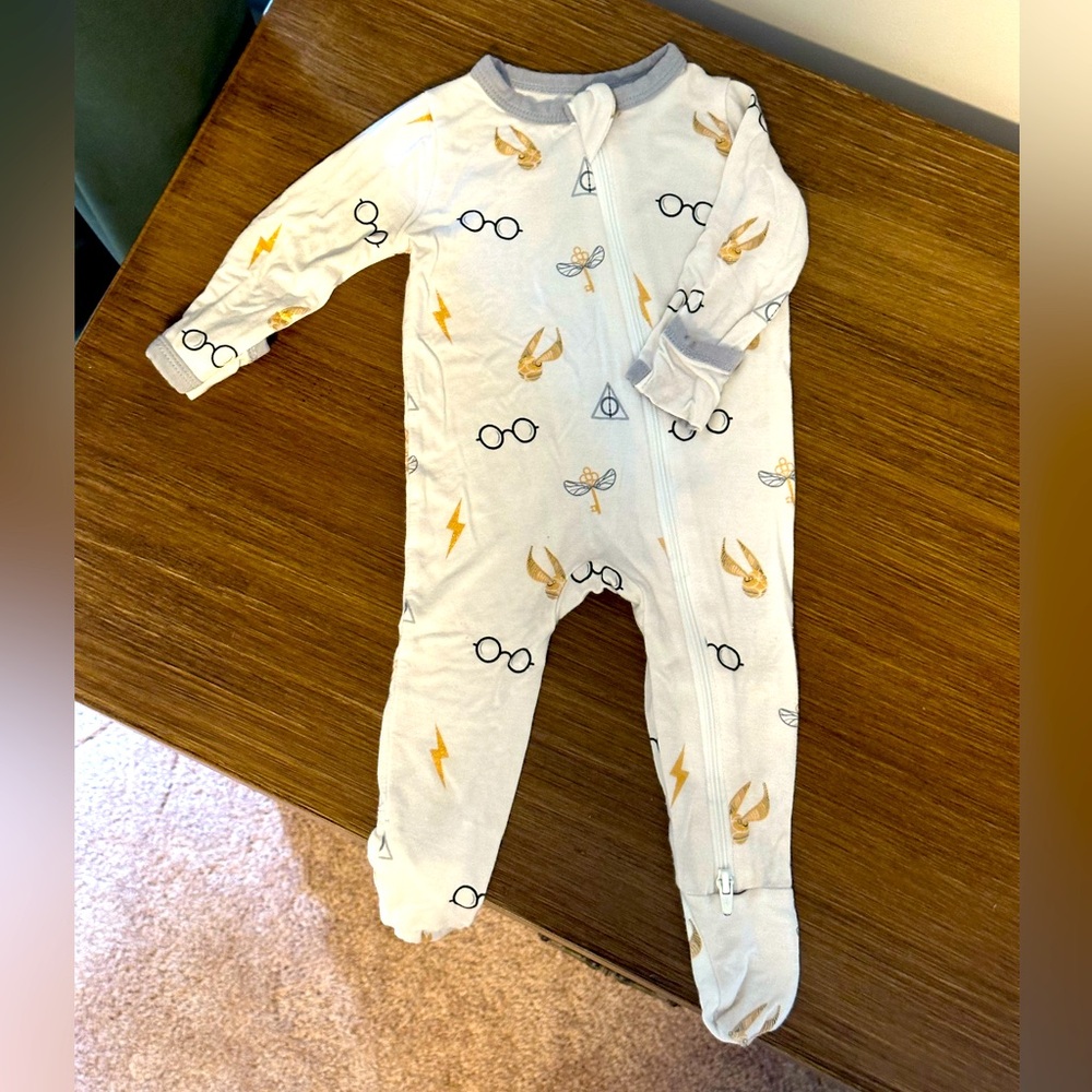 Kyte Baby Harry Potter Bamboo Footie 0-3 Month